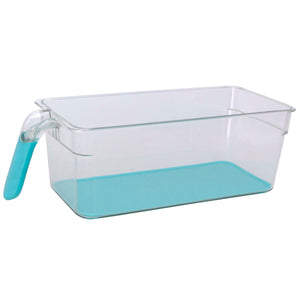 Silicone lined fridge bin