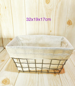 Metal Storage Basket