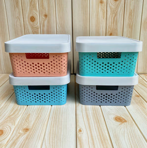 Curver infinity dots plastic  storage box