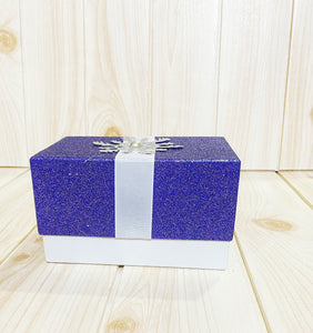 Snowflake glitter box