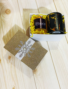 Snowflake glitter box