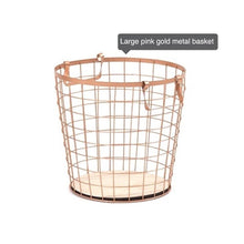 Load image into Gallery viewer, Rose gold baskets
