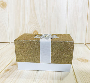 Snowflake glitter box