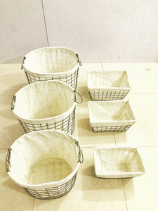 Metal Storage Basket