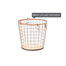 Load image into Gallery viewer, Rose gold baskets
