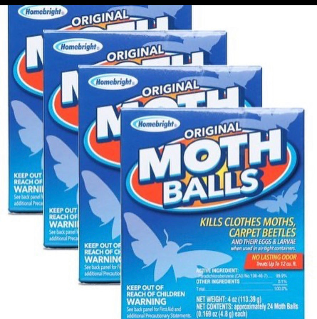 ✓ How To Use Homebright Original Moth Balls Review 