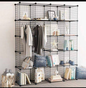 Metal Storage Cube Organizer