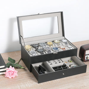 12 slot watch & Jewelry Box organiser