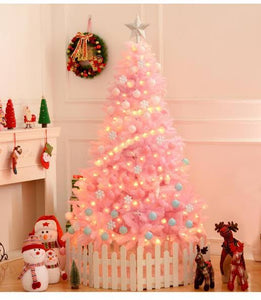 Pink Christmas tree