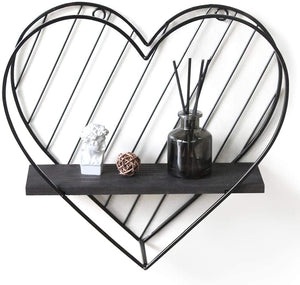 Wrought iron shelf