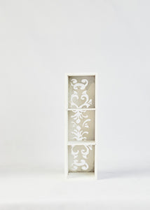 Laser cut wall shadow tray