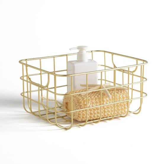 3 piece Gold basket