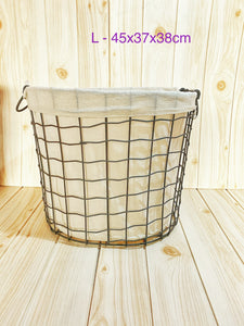 Metal Storage Basket