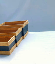 Load image into Gallery viewer, Chalkboard wooden crate
