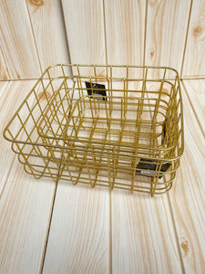 3 piece Gold basket