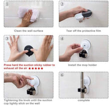 Load image into Gallery viewer, Suction Mop Organiser
