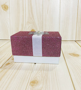 Snowflake glitter box