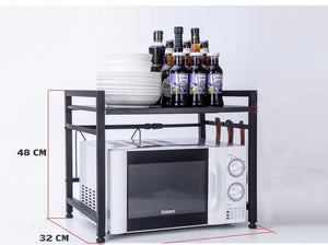 2 tier microwave shelf