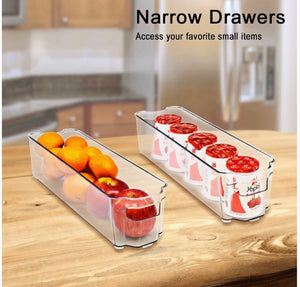 6 piece fridge bin set