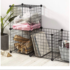 Metal Storage Cube Organizer