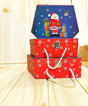 Load image into Gallery viewer, Purse shaped Christmas box
