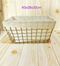 Load image into Gallery viewer, Metal Storage Basket
